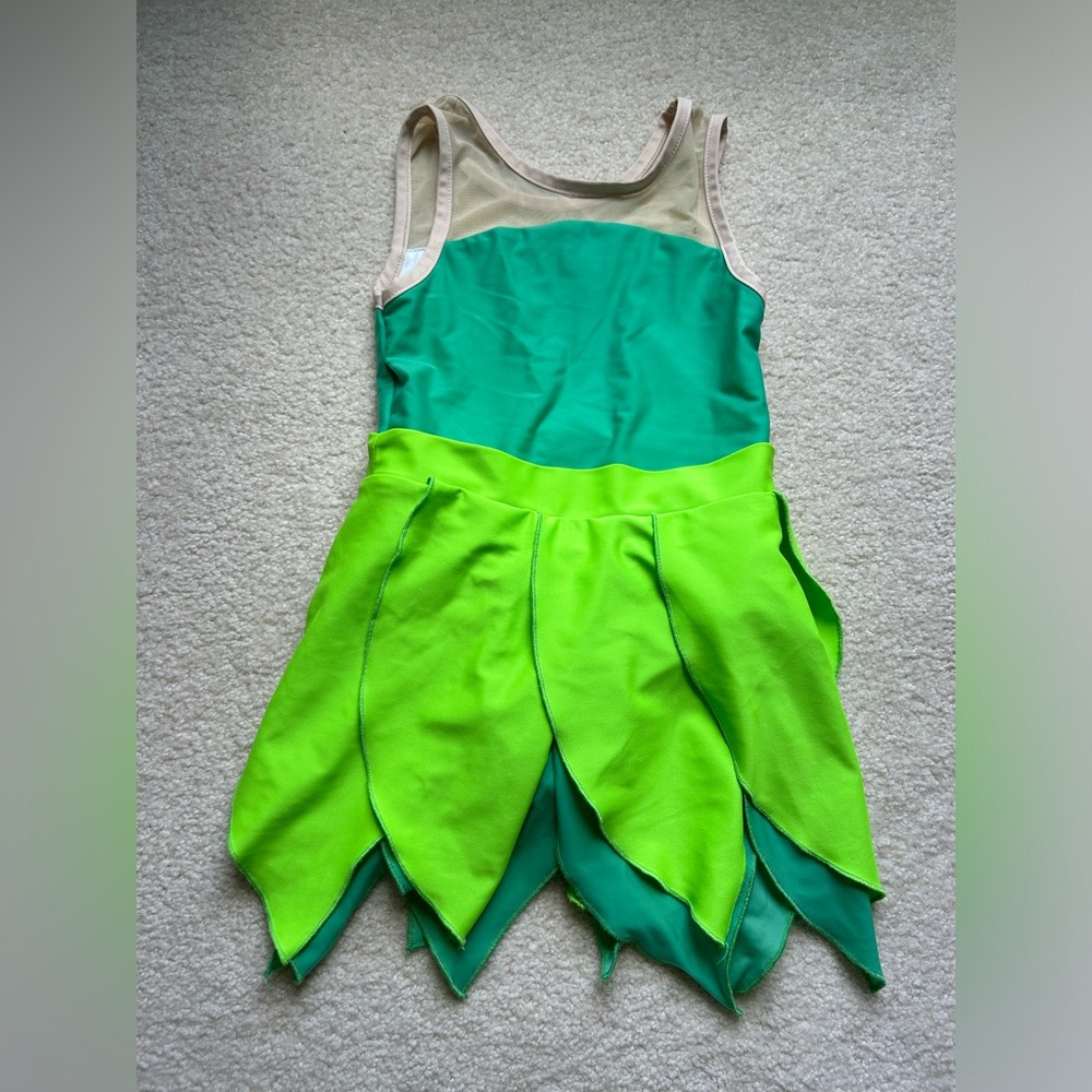 Only Little Once Girls Bathing Suit Size 4/5 Tinker Bell Disney Fairy